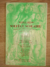 Ancien Livre, Solfège