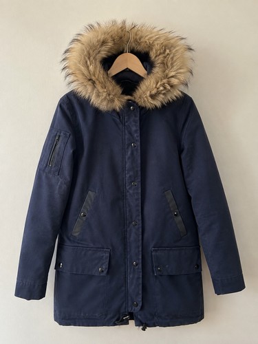 Sandro parka femme fourrure