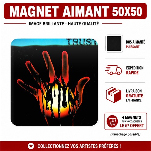 Magnet trust french - trust, rock