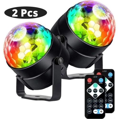 Pcs boule disco led rgb - pcs, 7