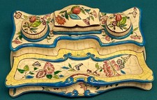 XIX° ENCRIER  ÉMAUX DE