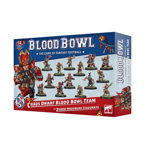 Blood bowl chaos dwarf team - chaos,