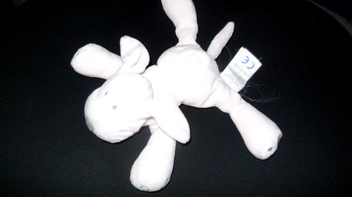 Doudou peluche chien - chien, couché