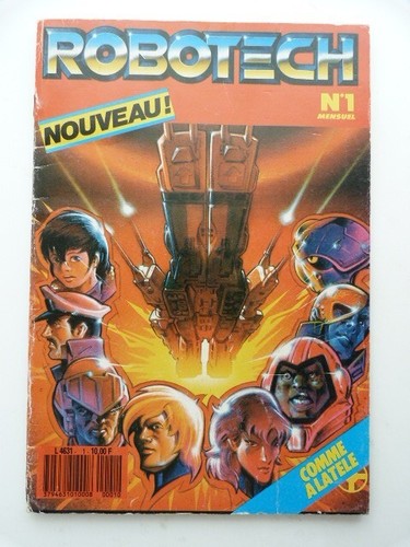 Bande dessinée robotech - bande-dessinée, bd