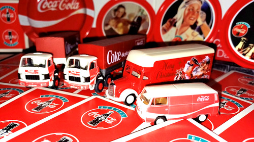 Herpa camions coca cola - herpa,