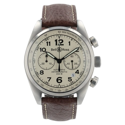 Bell ross chrono - &, stainless