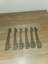 Lot De 6 Poteaux Finition Mur Playmobil, Piece Chateau Fort