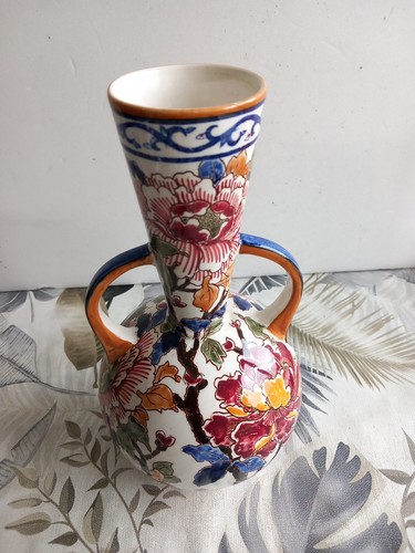 Beau vase faïence - de, gien