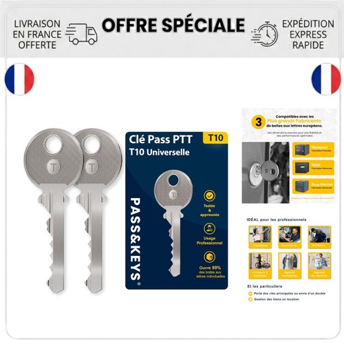 Clé pass ptt - pass, universelle
