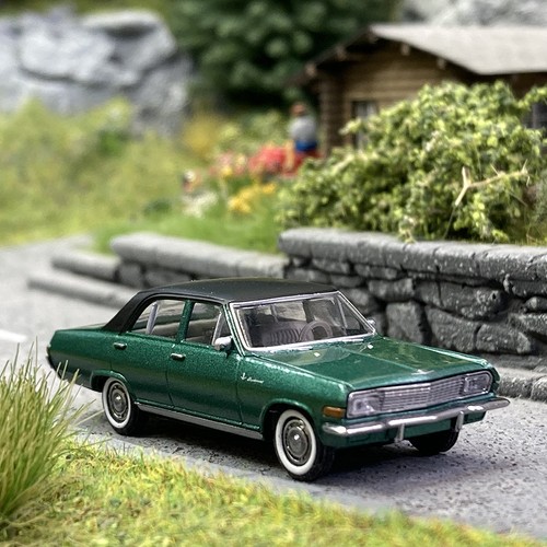 Opel diplomat verte métal - opel,