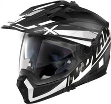 Casque Crossover Aventure Enduro Nolan N70-2 X Mirage N-Com Métal 54 P/J