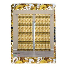 Têtes de rideaux de luxe de lion cm.160x300 emballés MADE in ITALY mélange de li