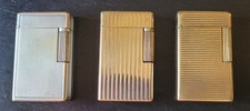 Lot de 3 Briquets à Gaz S.T