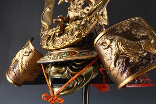 Ancien casque japonais vintage