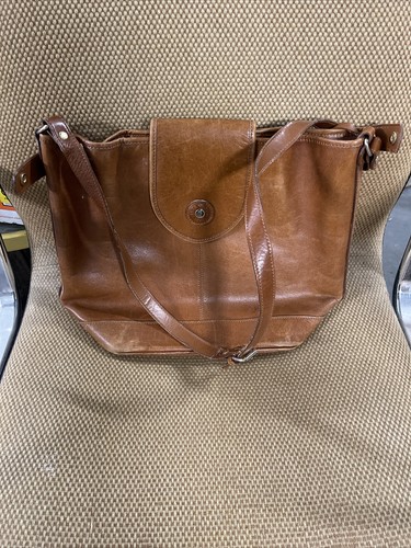 Sac main vintage cuir - a,