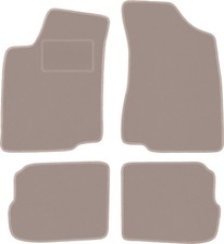 Tapis de sol en velours Beige