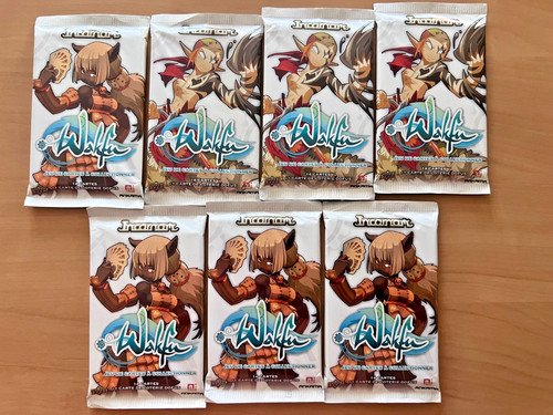 Lot boosters cartes wakfu - boosters,