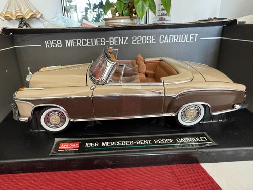 Sun star mercedes 220se - 1/18,