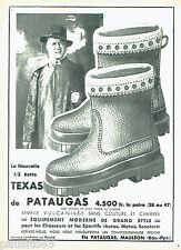 1954 Pataugas les demi-boots Texas ADVERTISING 026