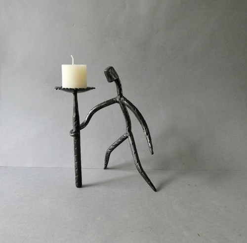 Bougeoir fer forgé - fer,