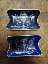 2 X coupelle vide poche en faience de gien renaissance Bleue TTB