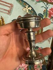 Ciboire chrismatoire dit « Des Malades » Argent - Fermiers Généraux - 18 Eme