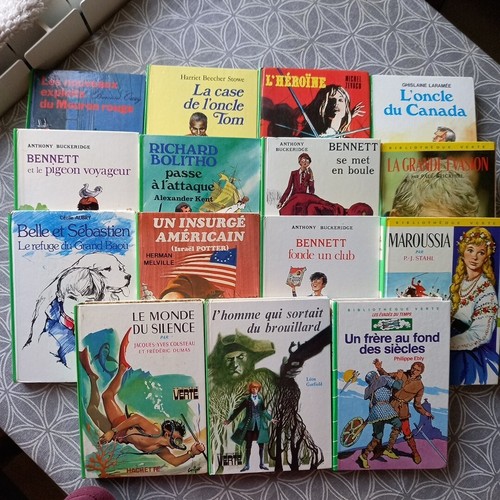 Lot livres série - de, 15