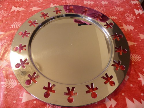 Plateau alessi girotondo ø40 - plateau,