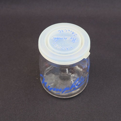 Ancien pot yaourt nymphea - pot,