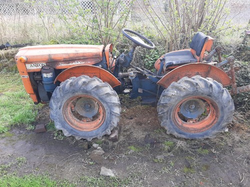 Ancien tracteur articulé - tracteur,
