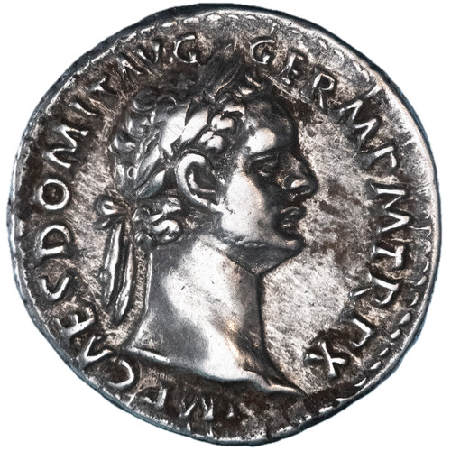 Empire romain denier domitien - romain,