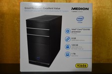 MEDION Desktop Tower Computer Case Lenovo i3 16GB 128GB SSD M.2 DVD Drive Aldi