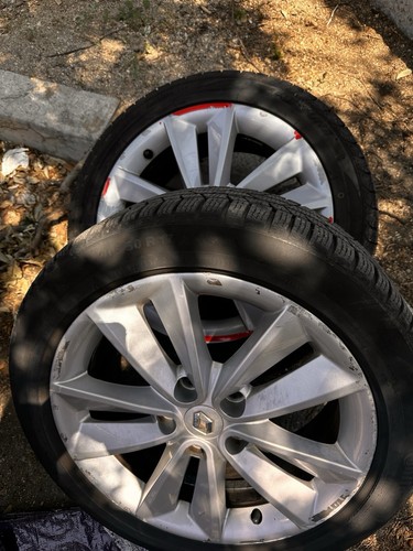 Roues renault montées - renault, 17.