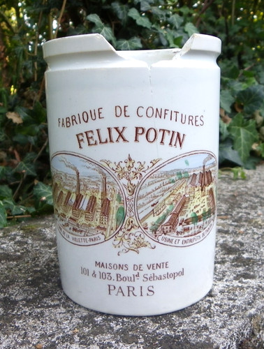 Ancien pot confitures felix - de,