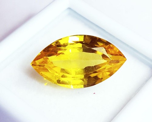 Saphir naturel jaune - saphir,