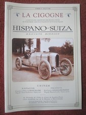 REVUE LA STIGOGNE HISPANO SUIZA AERONAUTICAL MOTORBOAT PRODUCTION