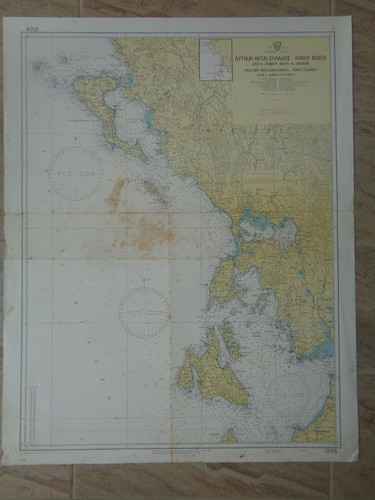 Carte marine hellenic - marine, western