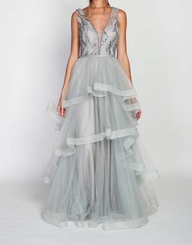 Robe longue ceremonie - longue, mariage