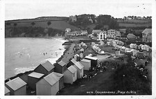 DOUARNENEZ (29) CPA " CABINES PLAGE DU RIS " 
