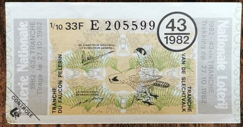 Billet loterie nationale - loterie,