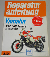 Repair Manual Yamaha XTZ 660 Tenere from year 1991
