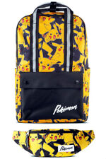 Difuzed Pokemon Sac à Dos - Pikachu Sac + Sac Banane Poche Ventrale