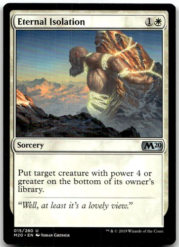 Eternal isolation uncommon - eternal,