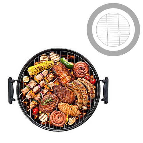 Silver metal grill - grill, mesh
