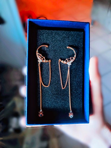 Boucle oreille swarovski - d'oreille,