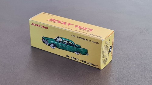 Dinky toys boite vide repro - dinky,