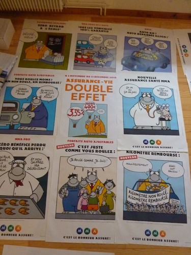 Chat geluck lot affiches - chat,
