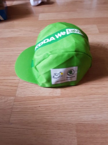 Casquette verte skoda tour - casquette,