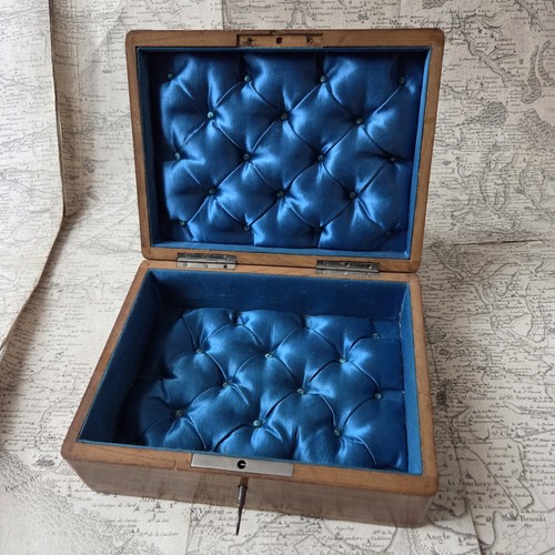 Coffret capitonné soie - capitonné,