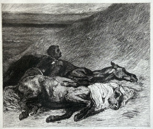 Eugène delacroix gravure - delacroix,